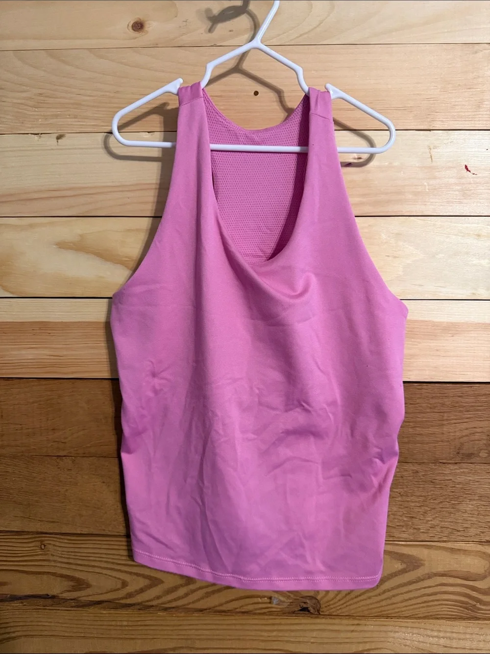 Girls  Pink Racerback  Tank Top